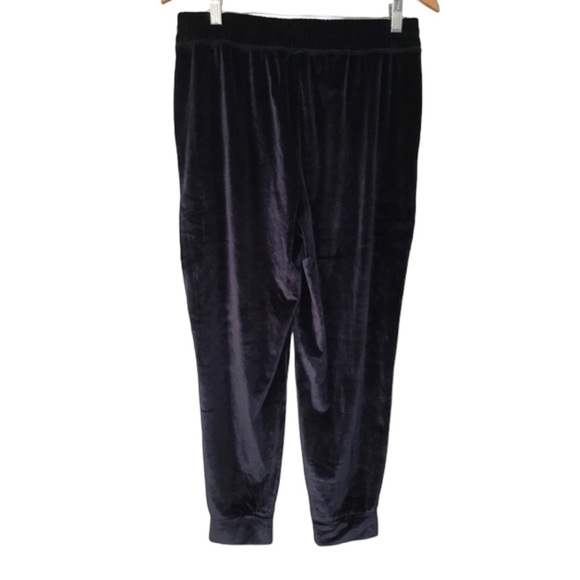 Fabletics blue velvet joggers size L - Picture 3 of 3